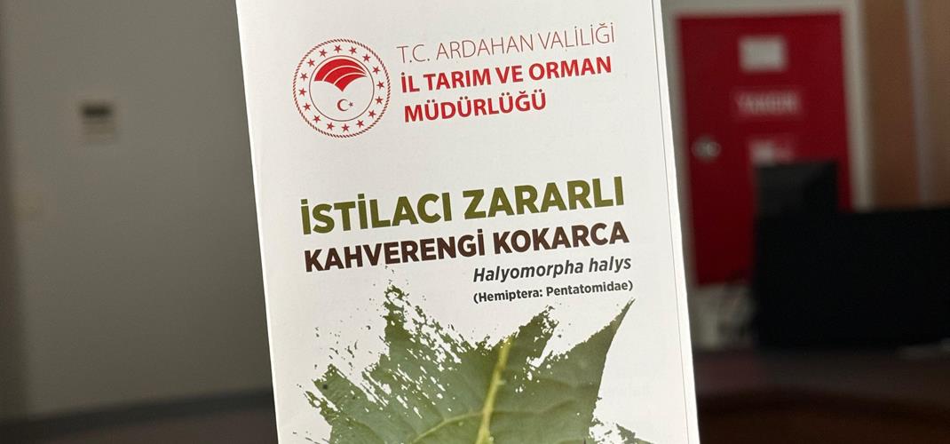 Kahverengi Kokarca Böceği (Halyomorpha halys) Zararlısına Karşı Farkındalık Oluşturmak Amacıyla Bilgilendirme Toplantısı Yapıldı.