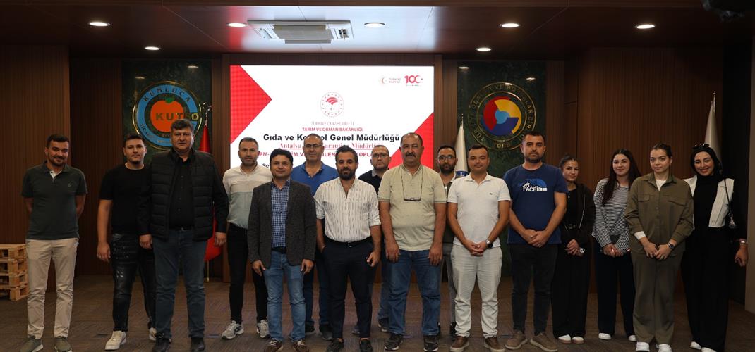 Kumluca Ticaret ve Sanayi Odasında ISPM-15 Yönetmelik Eğitimi Düzenlendi