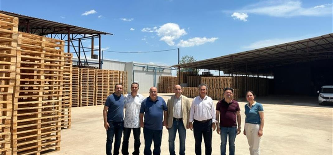 ​ Antalya'da İzin Belgeli Ahşap Ambalaj Malzemesi İşletmesi Denetlendi