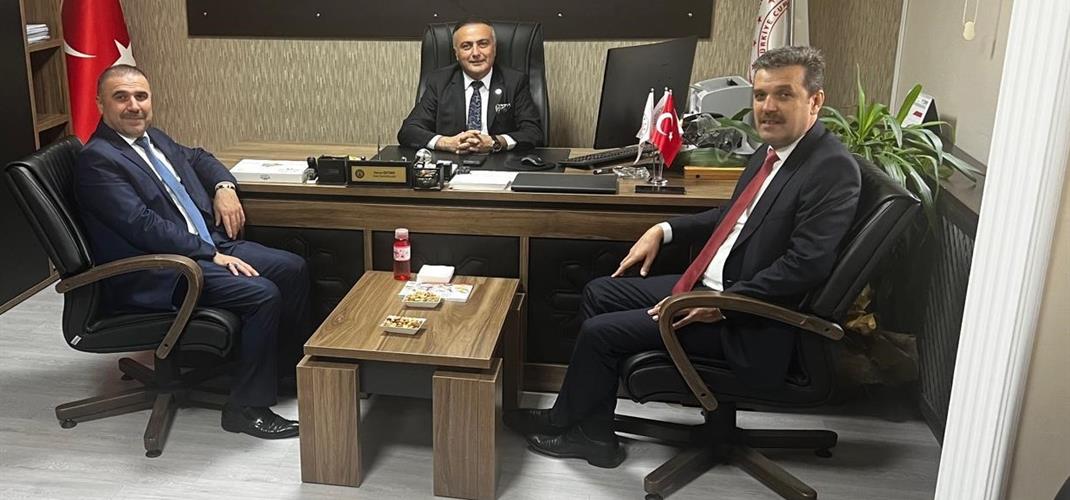 Sn. Genel Müdürümüz Dr. Ersin DİLBER'in Müdürlüğümüzü Ziyareti