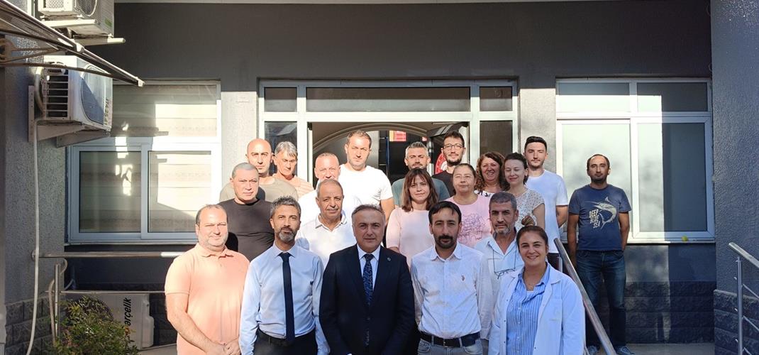 "Genel Müdür Dr. Ersin Dilber ve Daire Başkanı Selim Kaplan Kurumumuzu Ziyaret Ettiler.