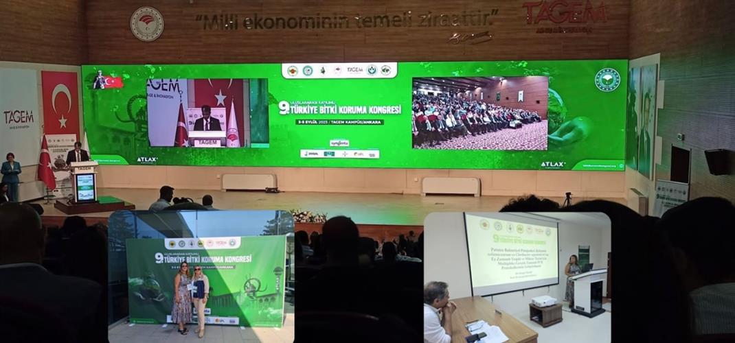 ​  9. Türkiye Bitki Koruma Kongresi Ankara’da Düzenlendi