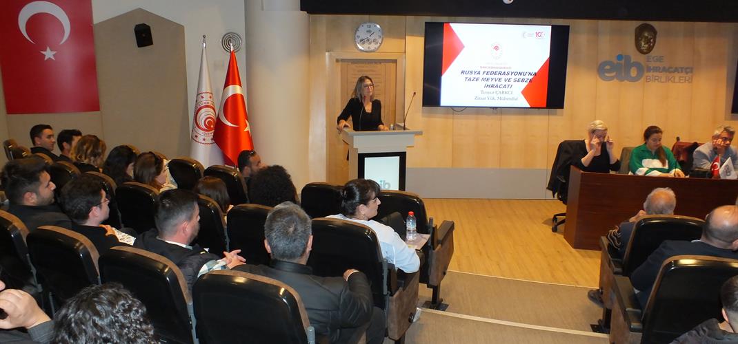 Training on Fresh Fruit and Vegetable Export Inspections to the Russian Federation Was Provided by Our Directorate