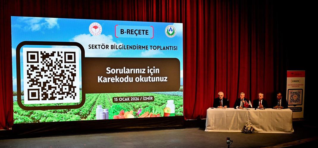 İzmir’de Bitki Reçete Sistemi (E-Reçete) Hakkında Sektöre Yönelik Bilgilendirme Toplantısı Düzenlendi