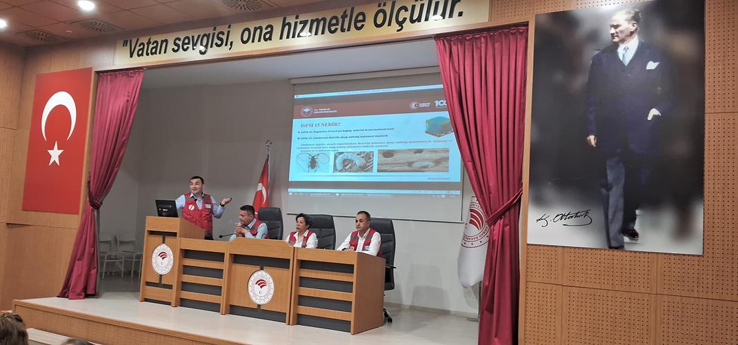 AHŞAP AMBALAJ MALZEMESİ BİLGİLENDİRME TOPLANTISI