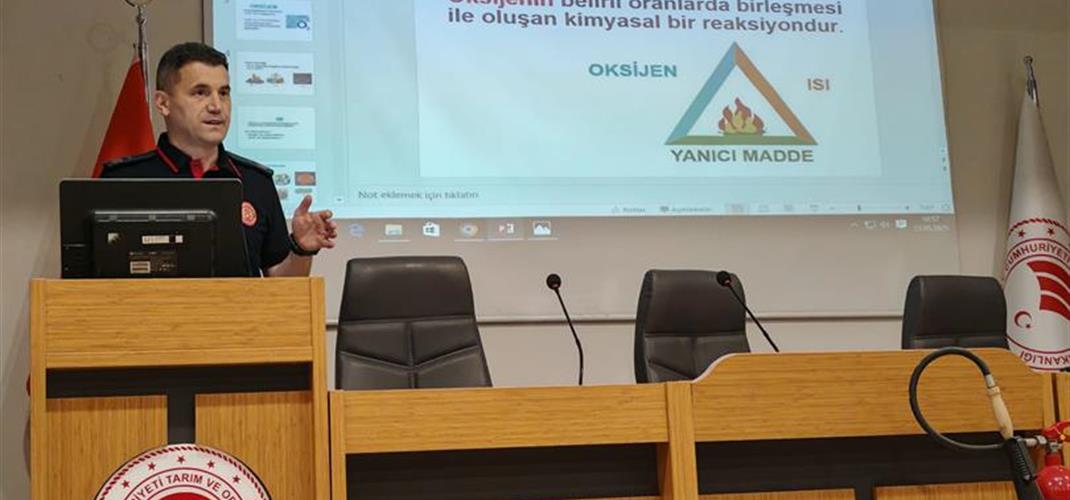 YANGIN VE YANGIN GÜVENLİK EĞİTİMİ